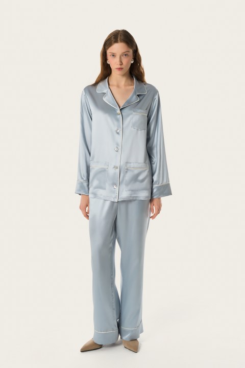 Классическая пижама с карманами Coco