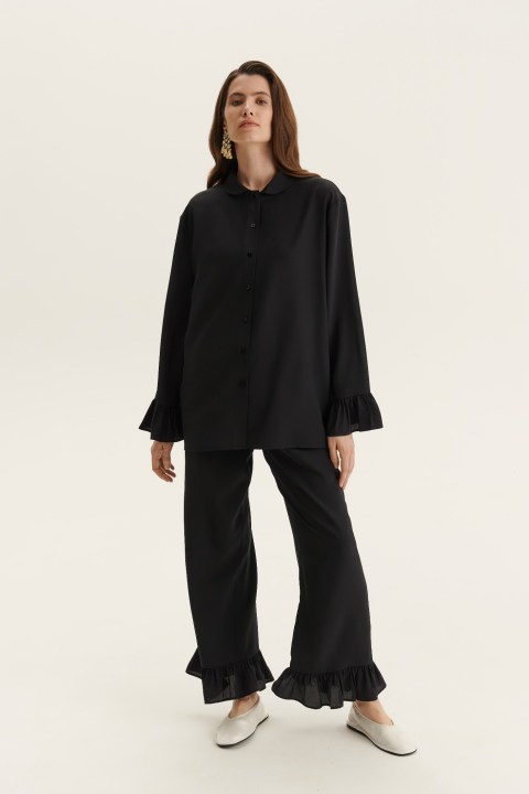 Рубашка с оборками Coquette